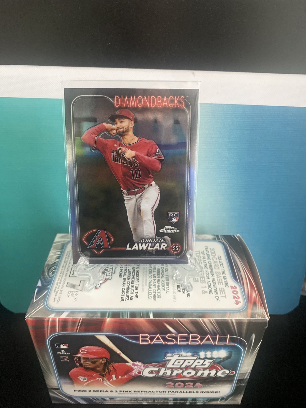 2024 Topps Chrome - Jordan Lawlar #229 (RC)