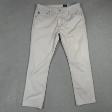 AG Adriano Goldschmied Everett Jeans Mens 34x29 Slim Straight Stretch Denim