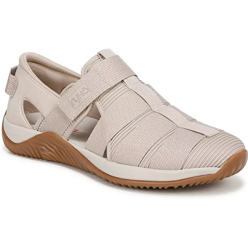 Ryka Echo Beige Walking Sandals Women Size 10M Hook Loop New