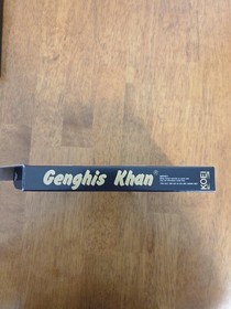 Genghis Khan (Nintendo Entertainment System, 1990) Nes Complete In Box Cib Nice 