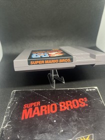 Super Mario Bros. (Nintendo NES, 1985) With Manual Authentic -Very Good 