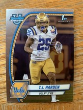 2024 bowman chrome U 1st T.J. Harden RC #165 Cleveland Browns