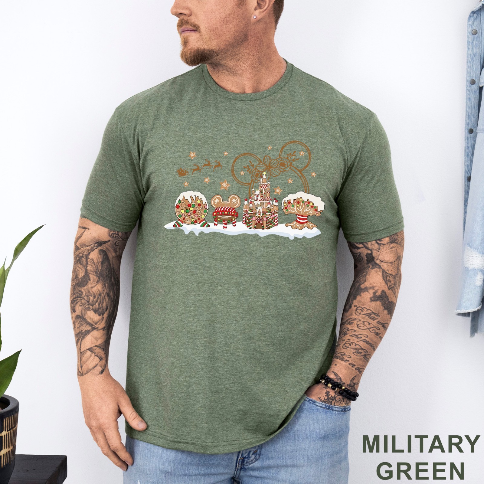 Disney Gingerbread Castle Shirt, Christmas Castle Shirt, Disney Christmas 203706