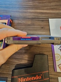 Mega Man 4 (Nintendo NES, 1992 Capcom) Authentic Complete CIB Manual TESTED