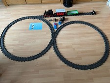 Playmobil 4017 RC-Nostalgiezug mit Waggon Schienen Eisenbahn RC-Train