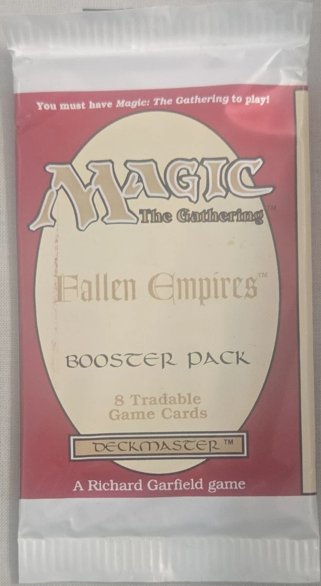 Magic: The Gathering Fallen Empires Sealed Collectible Card Game