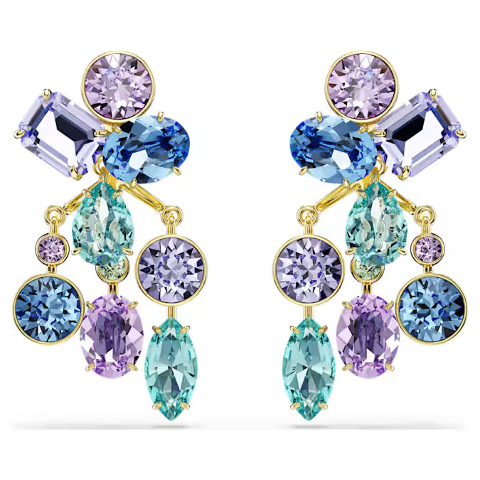Swarovski Gema earrings Mixed cutting