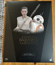 Hot Toys Star Wars The Force Awakens Rey and BB-8 12 inch Action Figure - MMS337