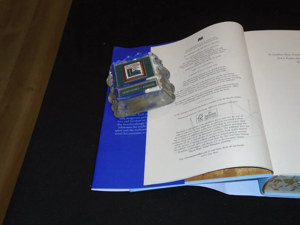 Signed Kristin Hannah The Nightingale UK 10th Ann Deluxe Ed AKF The Woman - Image 4 of 4