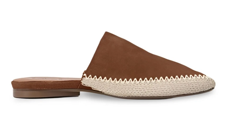 Naturalizer женщин желтовато-коричневый коричневый замшевый Candice поскользнуться на мулы новый без ЯРЛЫКОВ/OB 6,5 М - Изображение 2 из 4