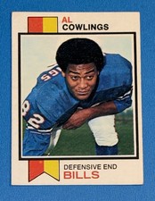 1973 Topps Al Cowlings RC Rookie Card #16 Buffalo Bills. rookie card picture