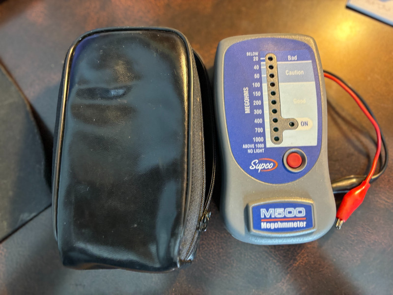 ELECTRICAL SUPCO MEGOHMS TESTER