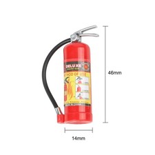 Make Your For Axial SCX10 Stand Out with a Red Fire Extinguisher RC Accessory