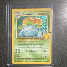 Pokémon TCG WotC Base Set Venusaur 15/102 Holo Rare 100 HP celebrations  on eBay