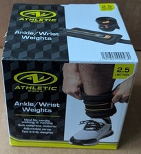 Athletic Works Ankle / Wrist Weights 2 - 2.5 Lb. Weights - NEW