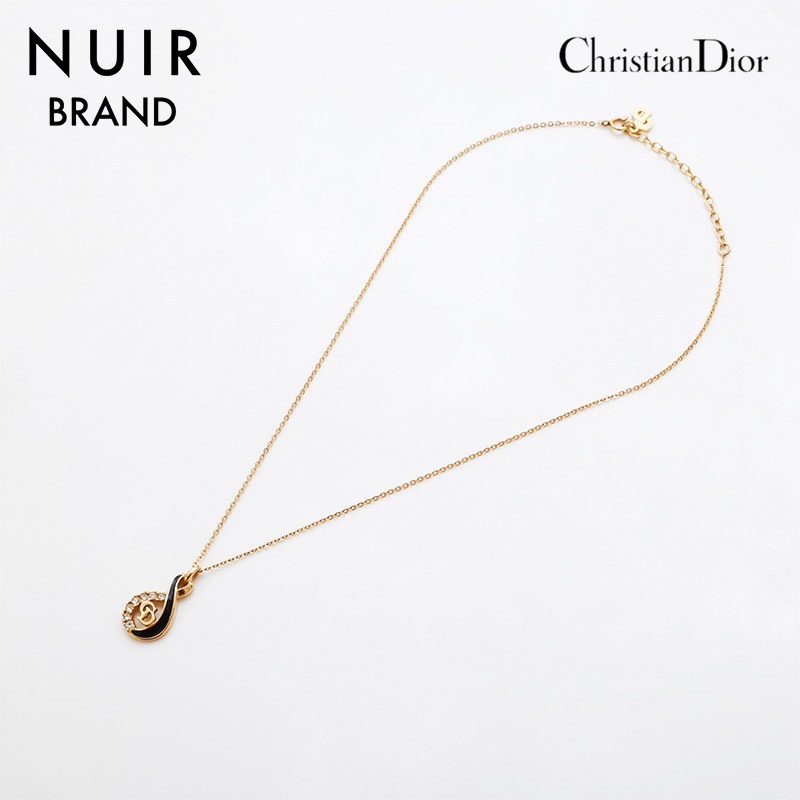 クリスチャンディオール Dior CD ロゴネックレス 楽天市場】Christian Dior クリスチャンディオールホワイト