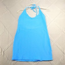Wild Fable Blue Halter Dress Size M