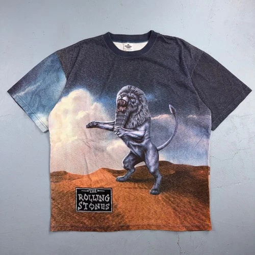 The Rolling Stones Bridges to Babylon Tour All Over 1990s vintage concert t-shirt, vintage, single stitch, B+ condition
