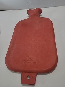 Goodrich No. 36 2 Quart Rubber Hot Water  Bottle Bag with Metal Stopper. USA.