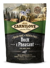 Image of Carnilove Dry Dog Food Duck and Pheasant Grain Free Adult Active Potato Free