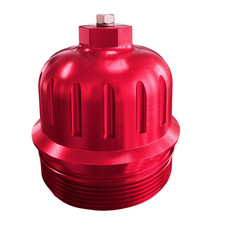 Red Billet Fuel Filter Housing For Gm Duramax Diesel 2017-2024 Gm 6.6l L5p