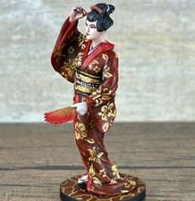 Miniature Tabletop painted soldiers Geisha, Collectible Figurine 54mm 60mm
