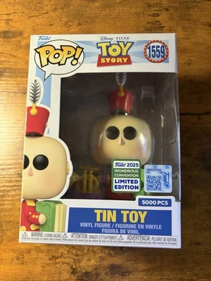Funko Pop! Toy Story Tin Toy #1559 WonderCon Exclusive Vinyl Figure - Image 1 of 4