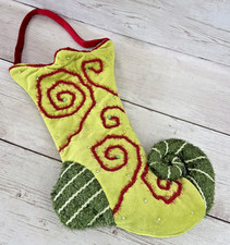 Vintage XLarge Oversize 30 inch Christmas Stocking XL Free Shipping