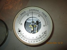 Collectors!! Vintage Taylor Barometer & Thermometer Gauge