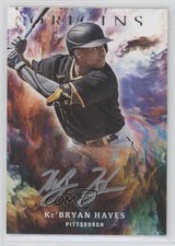 2021 Panini Chronicles Origins Signatures Silver Ink Ke'Bryan Hayes Auto 2t9