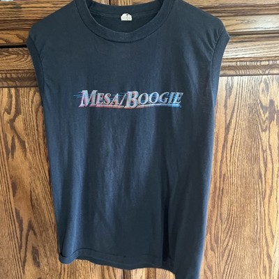 Vintage Screen Stars Mesa Boogie T Shirt Size M Unisex 1980s   