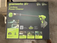 Greenworks 24V 600 PSI Battery Pressure Washer, 4Ah USB Battery and Charger NEW