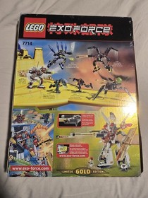 LEGO Exo-Force Golden Guardian (Limited Gold Edition) 7714 NEW Retired in 2007