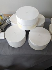 Google AC-1304 WiFi Mesh Router Bundle 5-Pack with Power Adapters