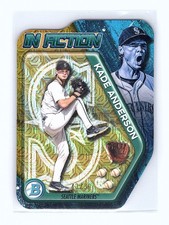 2025 Bowman Draft Kade Anderson Mojo In Action Gold /50