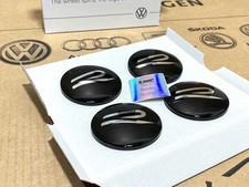 Tapas centrales dinámicas para llantas VW Golf MK7 MK8 R 66 mm genuinas nuevas OEM