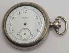 Antique Illinois Pocket Watch 16s Gr 110 A D Wilson New York As Is