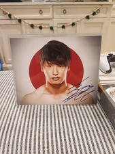 Autographed Auto Kota Ibushi Signed 8x10 Photo Leaf COA NJPW AEW Wrestling