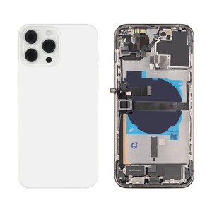 iPhone 13 Pro Max Gehäuse mit Backcover Weiß Versand aus Deutschland