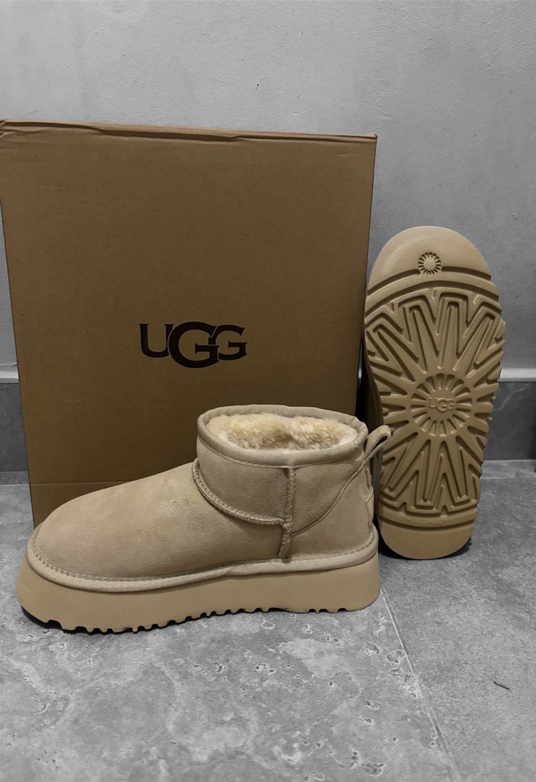Botas ugg mini plataform