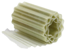 LASTRA ONDULATA RESINA ONDA PLASTICA VETRORESINA COPERTURA TETTOIA SERRA H m 1,5