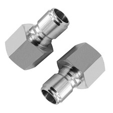 2 PCS Female Quick Disconnect FPT 1/2" 304 Stainless Steel Homebrew Fitting