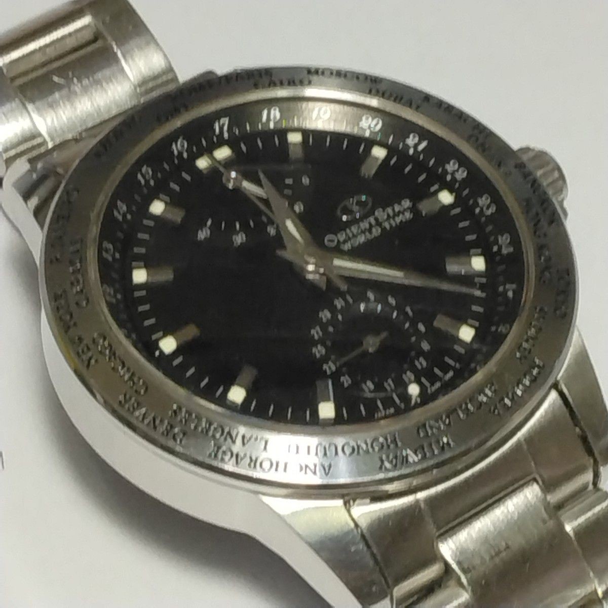 Orient Star first generation World Time wristwatc… - image 12