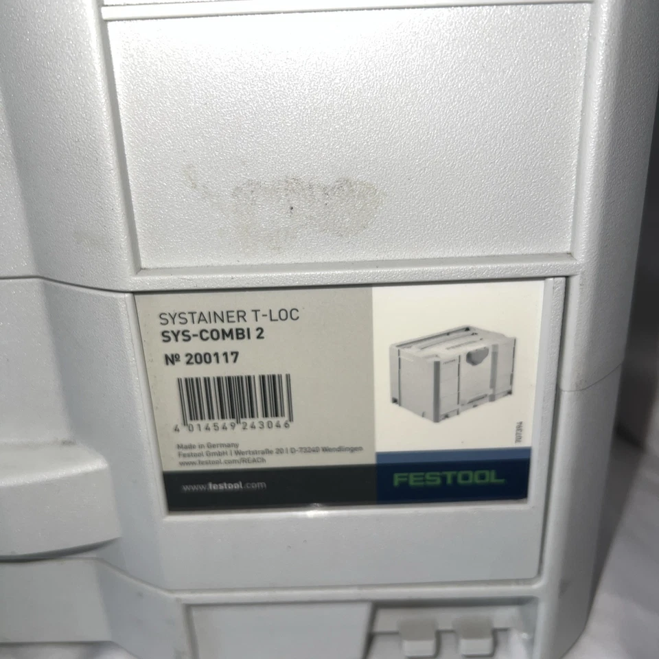 Festool SYSTAINER T-LOC SYS-COMBI 2 (Empty) - Image 2 of 4