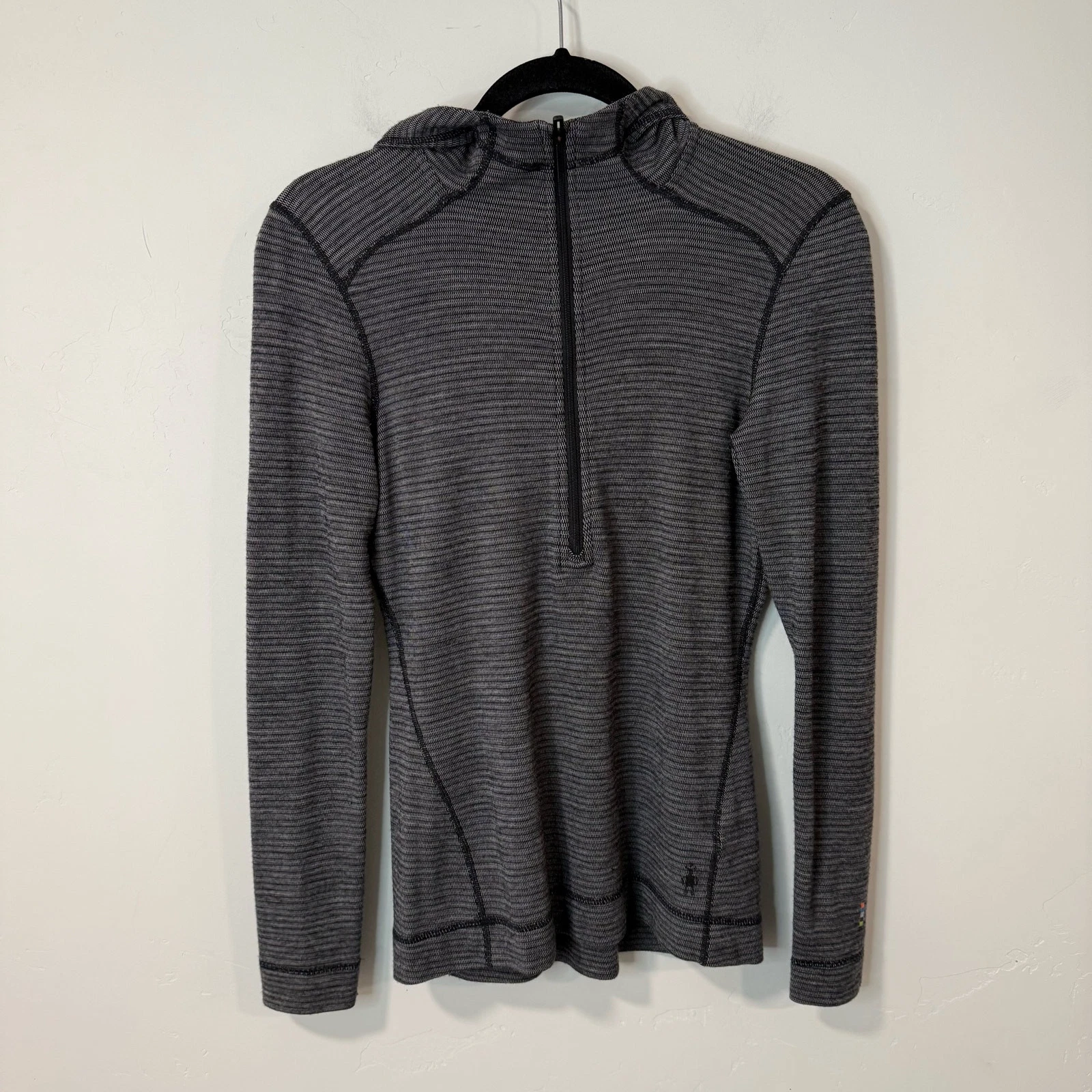 smartwool merino wool 250 half zip pullover hoody base-layer