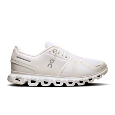 Women's On Cloud 6, White/White, 8 B Medium US