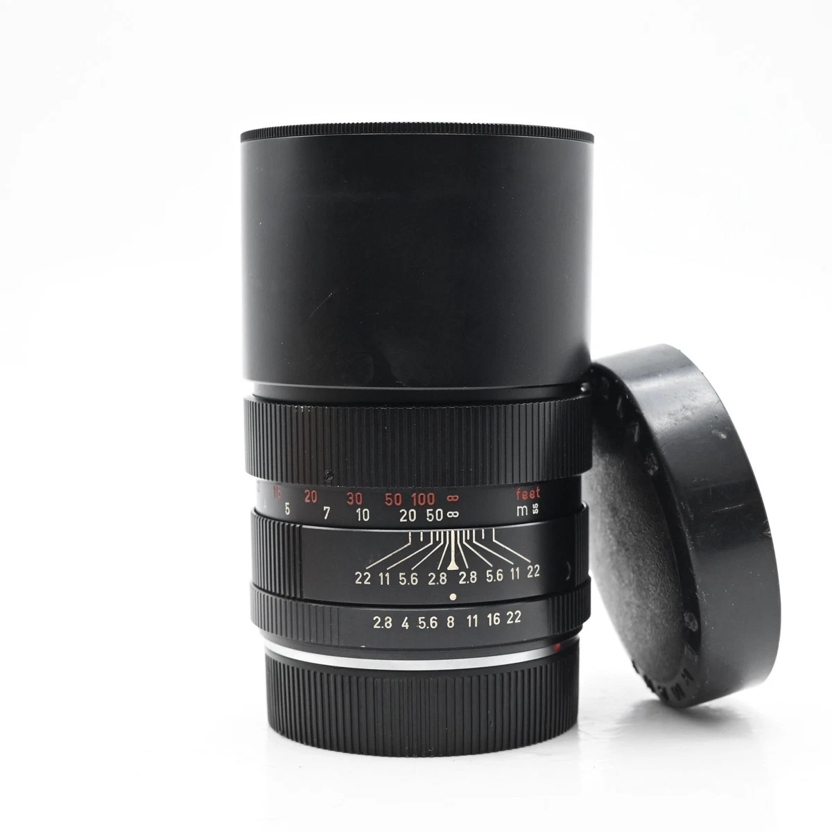 Leica ELMARIT−R　f2.8　135mm　1カム Leica ELMARIT-R f/2.8 Camera Lenses 135mm Focal for sale | eBay