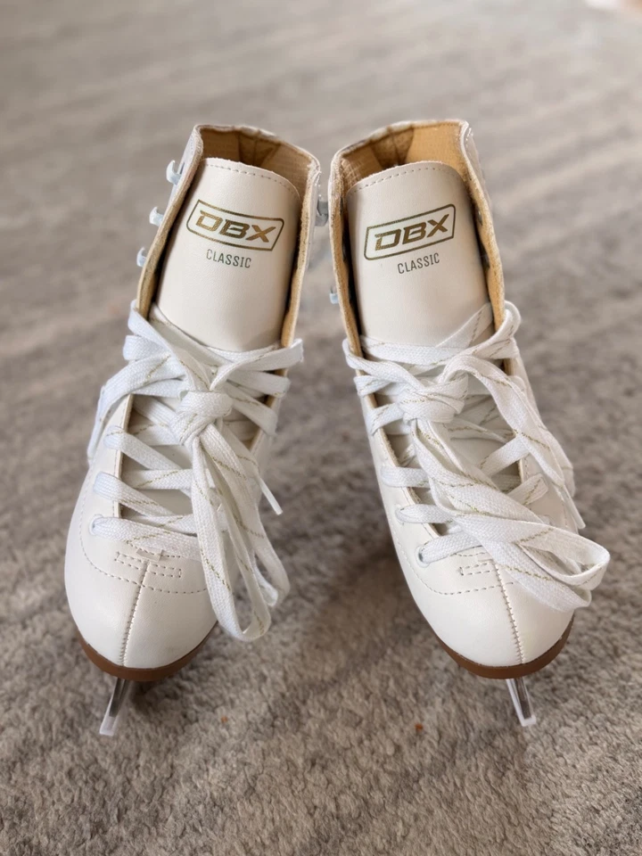  DBX Niñas Figura de Movimiento Patines de Hielo Niñas Talla 3 Foto 3 de 4