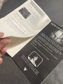 lunacy sega saturn manual only