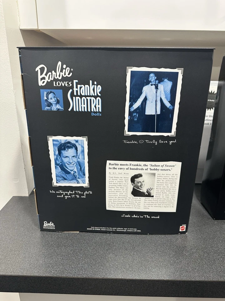 Подарочный набор кукол Barbie Loves Frank Sinatra коллекционное издание 1999 Mattel 22953 - Изображение 2 из 2